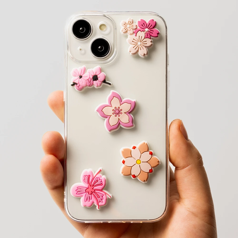 TFO 3D lipdukas Rožinė blossom 5 vnt. rinkinys
