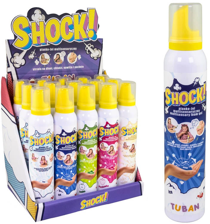 Tuban Shock! - Daugiasensorinis putų gelis - 200 ml - Ledas ( TU3398 )