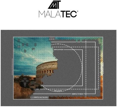 Malatec Kilimėlis ir krepšeliai dėlionėms