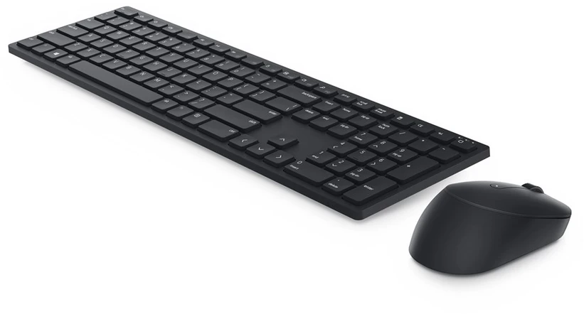 DELL KM5221W Klaviatūra ir pelė įskaityta Biuras Radijo dažnio belaidė QWERTY Ispanas Juoda