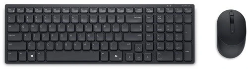 DELL KM555 Klaviatūra ir pelė įskaityta Universalus RD belaidis ryšys + „Bluetooth“ QWERTY JAV tarptautinė versija Juoda