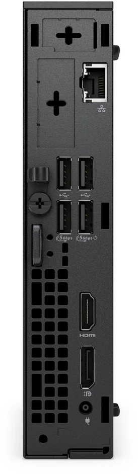 DELL Pro QCM1250 Intel® Core™ i3 i3-14100T 8 GB DDR5-SDRAM 512 GB SSD Windows 11 Pro Micro PC Mini kompiuteris Juoda