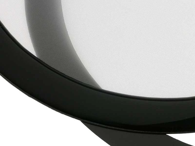 DEMCiflex dust filter 140mm, round – juodos ir baltos spalvos
