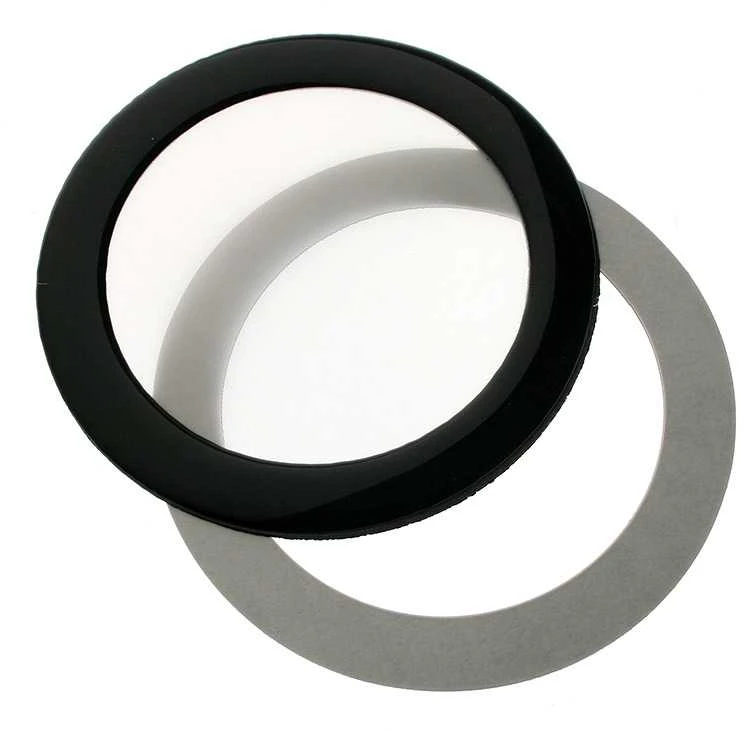 DEMCiflex dust filter 80mm, round – juodos it baltos spalvos