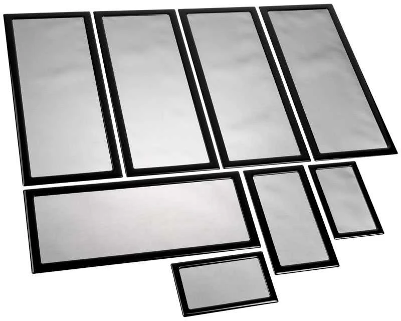 Demciflex dust filter set for Lian Li PC-O11 Air – juodos spalvos