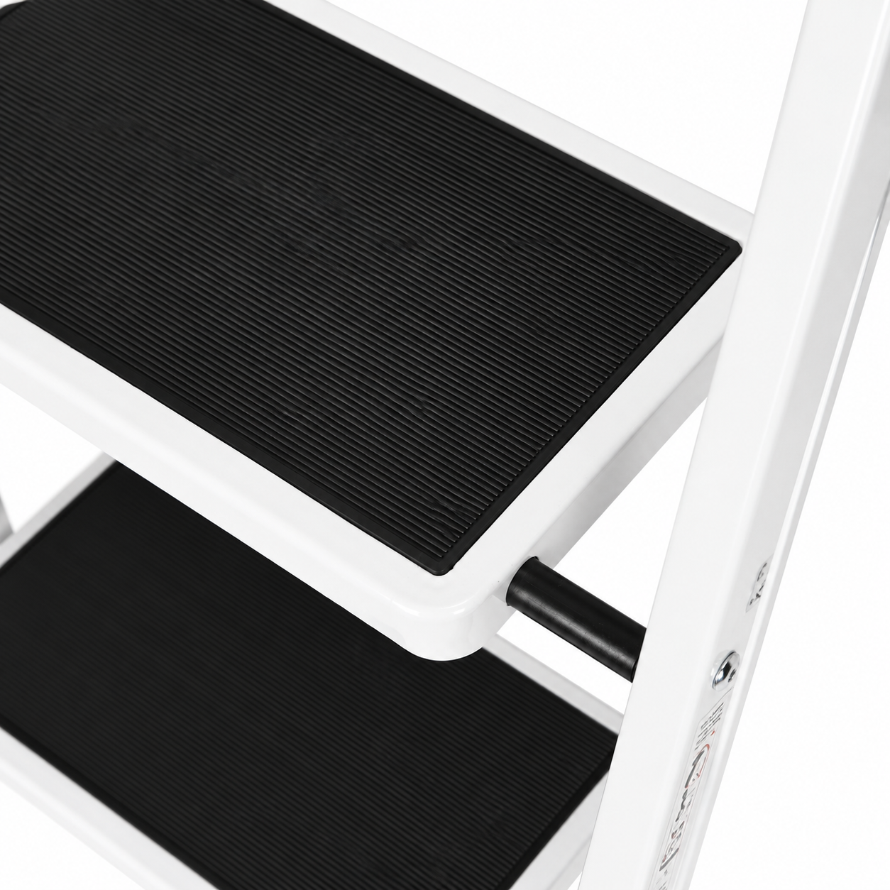 3-step steel ladder non-slip steps foldable ModernHome aprašymas - Prekės nuotrauka