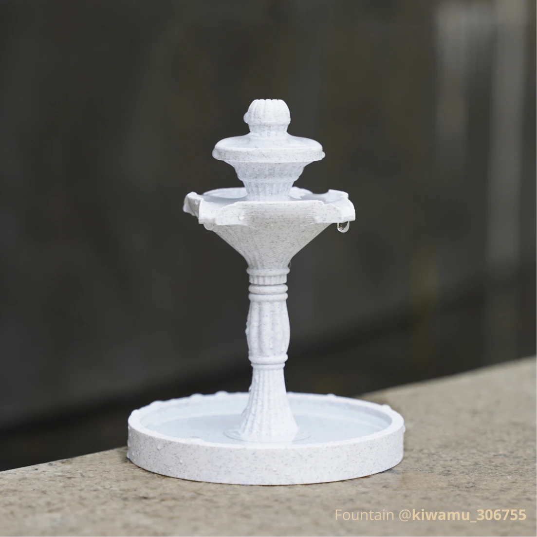 3D Plastikas – Filamentas PLA Marble Baltas With spool/Su rite | 1.75mm, 1kg | Bambu Lab aprašymas - Prekės nuotrauka
