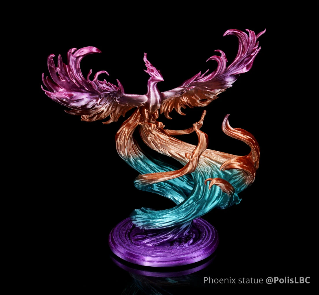 3D Plastikas – Filamentas PLA Silk Multi-Color With spool/Su rite South Beach | 1.75 mm, 1kg | Bambu Lab aprašymas - Prekės nuotrauka