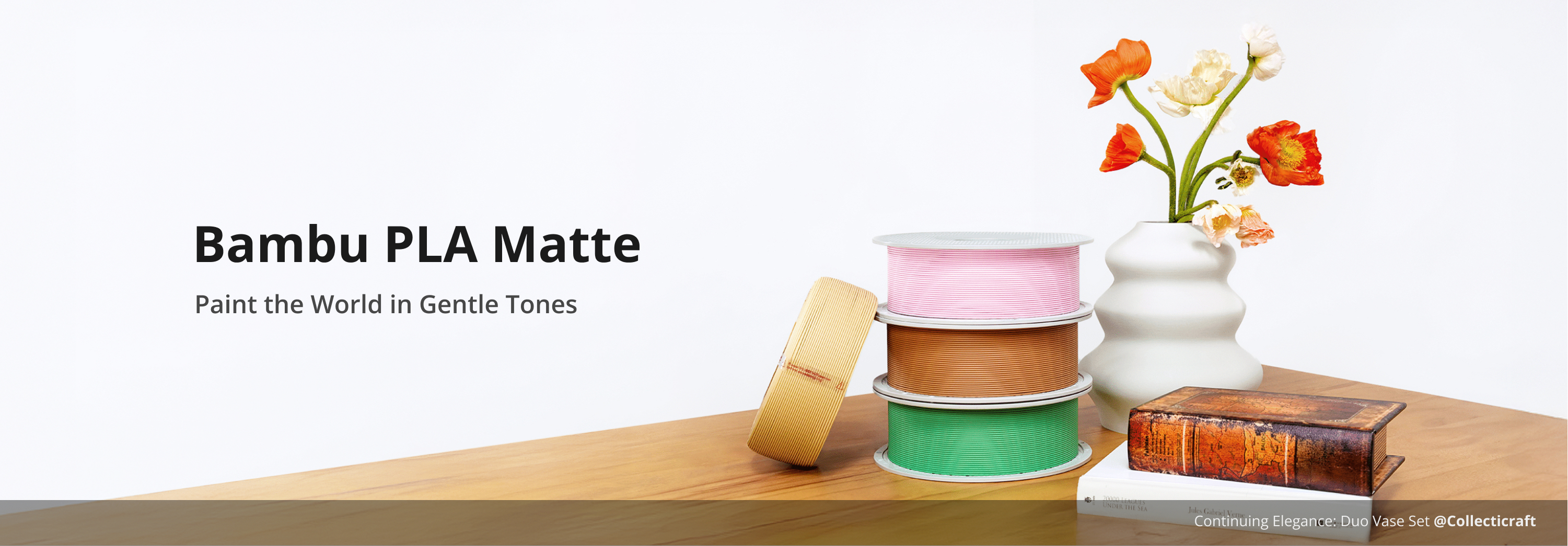 3D Plastikas – Filamentas PLA With spool/Su rite Matte Lilac violetinės spalvos | 1.75 mm, 1kg | Bambu Lab aprašymas - Prekės nuotrauka