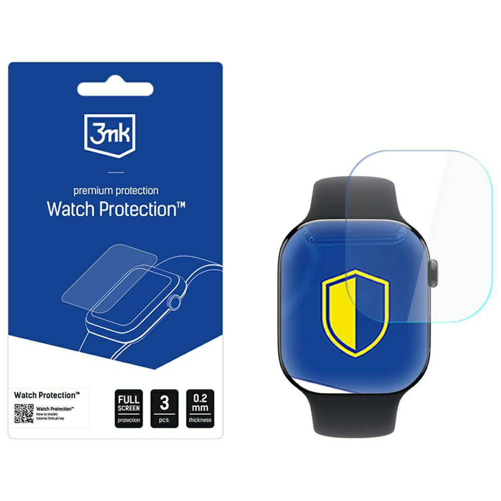 3MK ARC Watch ekrano apsauginė plėvelė, skirta Watch Series 11 46mm aprašymas - Prekės nuotrauka