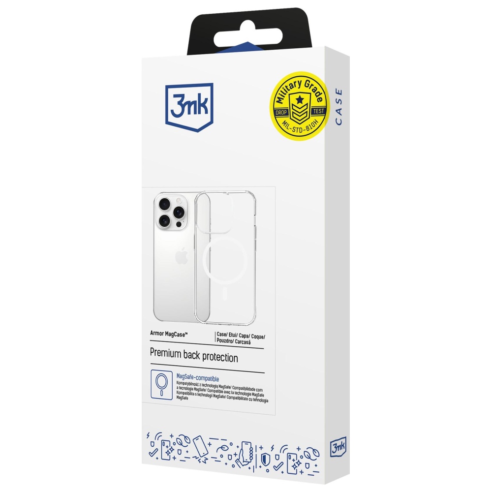 3MK Armor MagDėklas iPhone 16 Pro Max aprašymas - Prekės nuotrauka