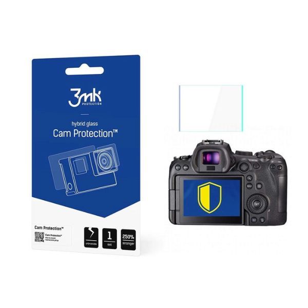 3MK CamProtect Canon EOS R6 hibridinis stiklas aprašymas - Prekės nuotrauka