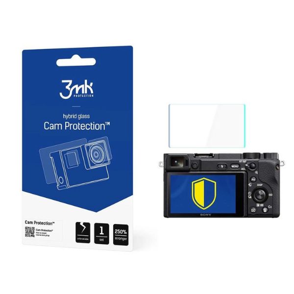 3MK CamProtect Sony A6400 hibridinis stiklas aprašymas - Prekės nuotrauka