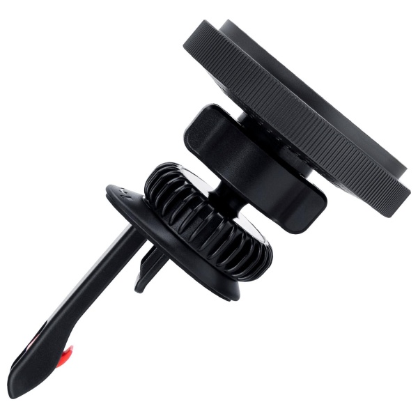 3MK Car MagCharger 15W indukcinis įkrovimo laikiklis ventiliacijos grotelėms, juodos spalvos aprašymas - Prekės nuotrauka