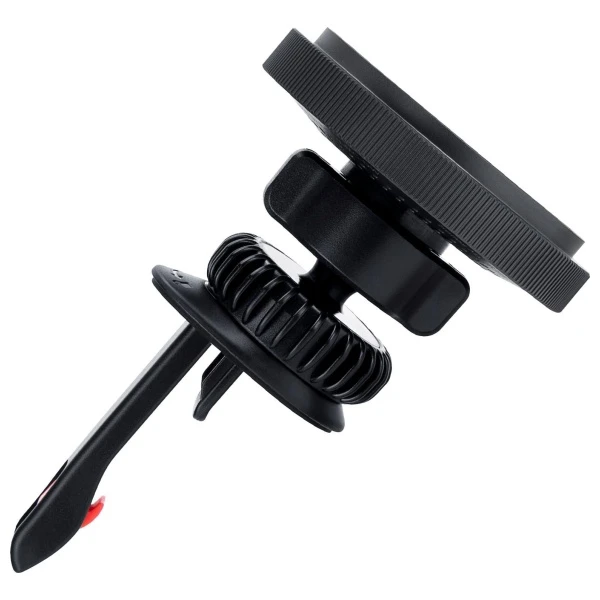 3MK Car MagCharger laikiklis su belaidžiu įkrovikliu 15W juodos spalvos aprašymas - Prekės nuotrauka 3MK Car MagCharger laikiklis su belaidžiu įkrovikliu 15W juodos spalvos aprašymas - Prekės nuotrauka
