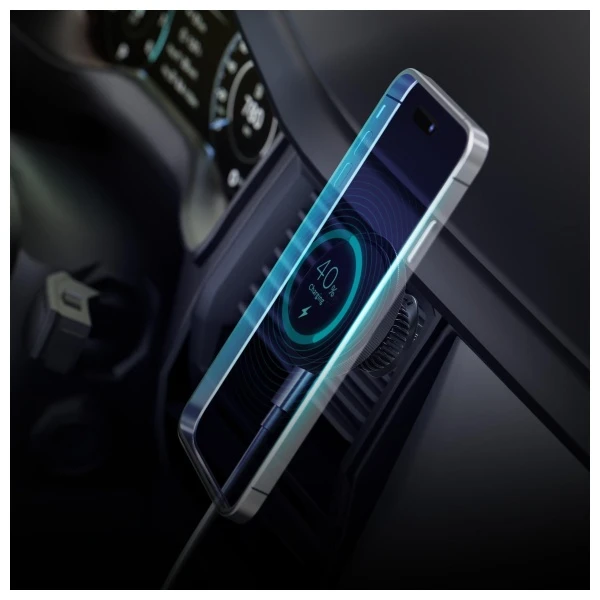 3MK Car MagCharger laikiklis su belaidžiu įkrovikliu 15W juodos spalvos aprašymas - Prekės nuotrauka 3MK Car MagCharger laikiklis su belaidžiu įkrovikliu 15W juodos spalvos aprašymas - Prekės nuotrauka