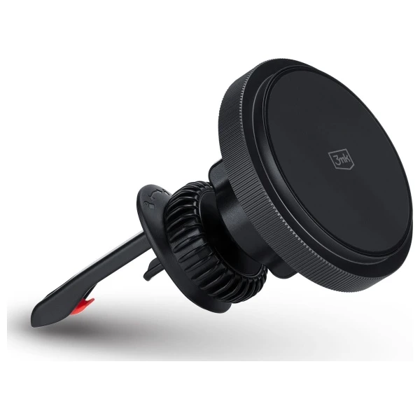 3MK Car MagCharger laikiklis su belaidžiu įkrovikliu 15W juodos spalvos aprašymas - Prekės nuotrauka 3MK Car MagCharger laikiklis su belaidžiu įkrovikliu 15W juodos spalvos aprašymas - Prekės nuotrauka