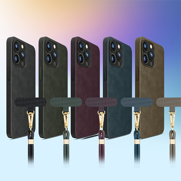 3MK EasyClip Elite Mulberry (auksinė) virvelė telefonui aprašymas - Prekės nuotrauka