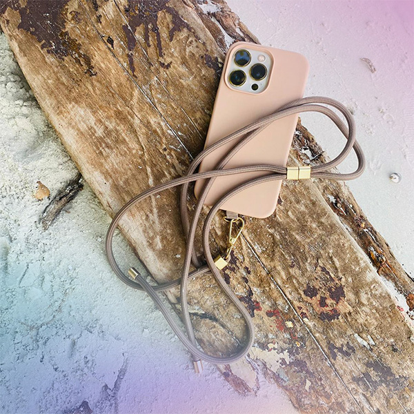 3MK EasyClip Elite Mulberry (auksinė) virvelė telefonui aprašymas - Prekės nuotrauka