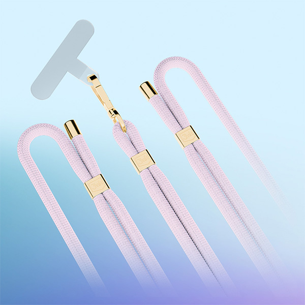 3MK EasyClip Elite Pacific (auksinė) virvelė telefonui aprašymas - Prekės nuotrauka