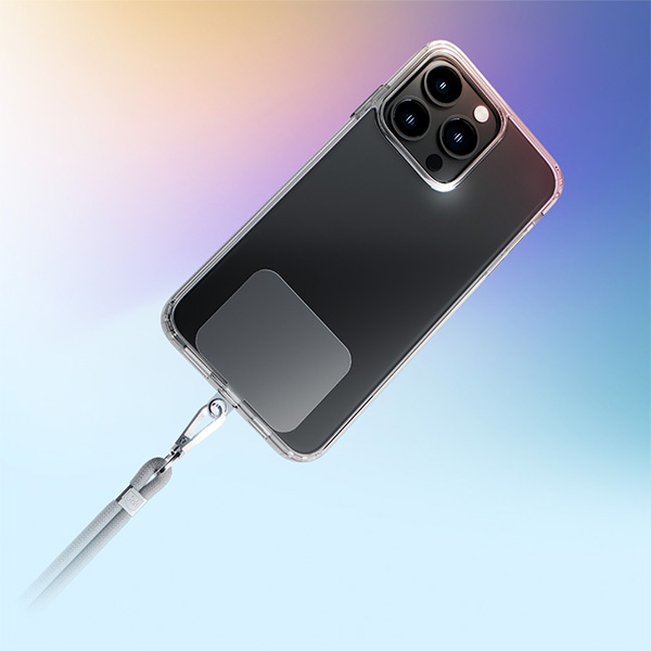 3MK EasyClip Rožinė (juodos spalvos) telefono virvelė aprašymas - Prekės nuotrauka
