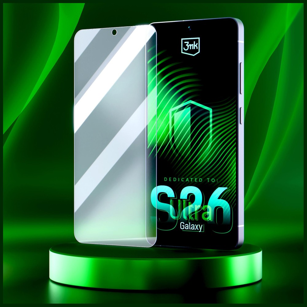 3MK FlexibleGlass hibridinis stiklas skirtas Samsung Galaxy S26 Ultra aprašymas - Prekės nuotrauka