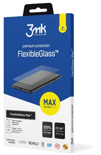 3MK FlexibleGlass Max Xiaomi Redmi Note12s aprašymas - Prekės nuotrauka 3MK FlexibleGlass Max Xiaomi Redmi Note12s aprašymas - Prekės nuotrauka