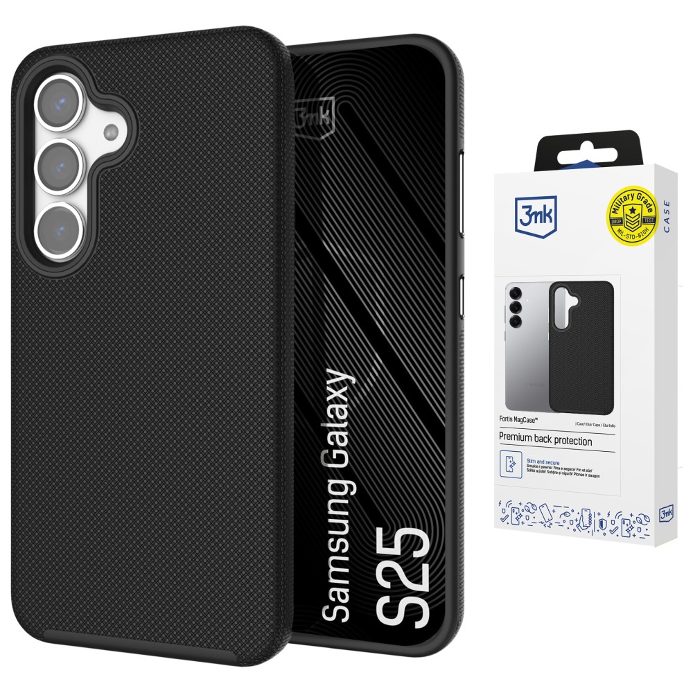 3MK Fortis MagDėklas Dėklas skirtas Samsung Galaxy S25 aprašymas - Prekės nuotrauka