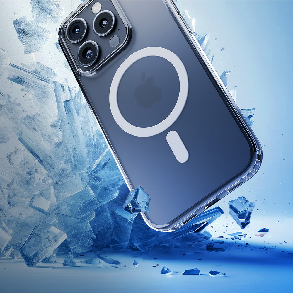 Dėklas 3MK Frosty MagCase iPhone 16 mėlynas aprašymas - Prekės nuotrauka