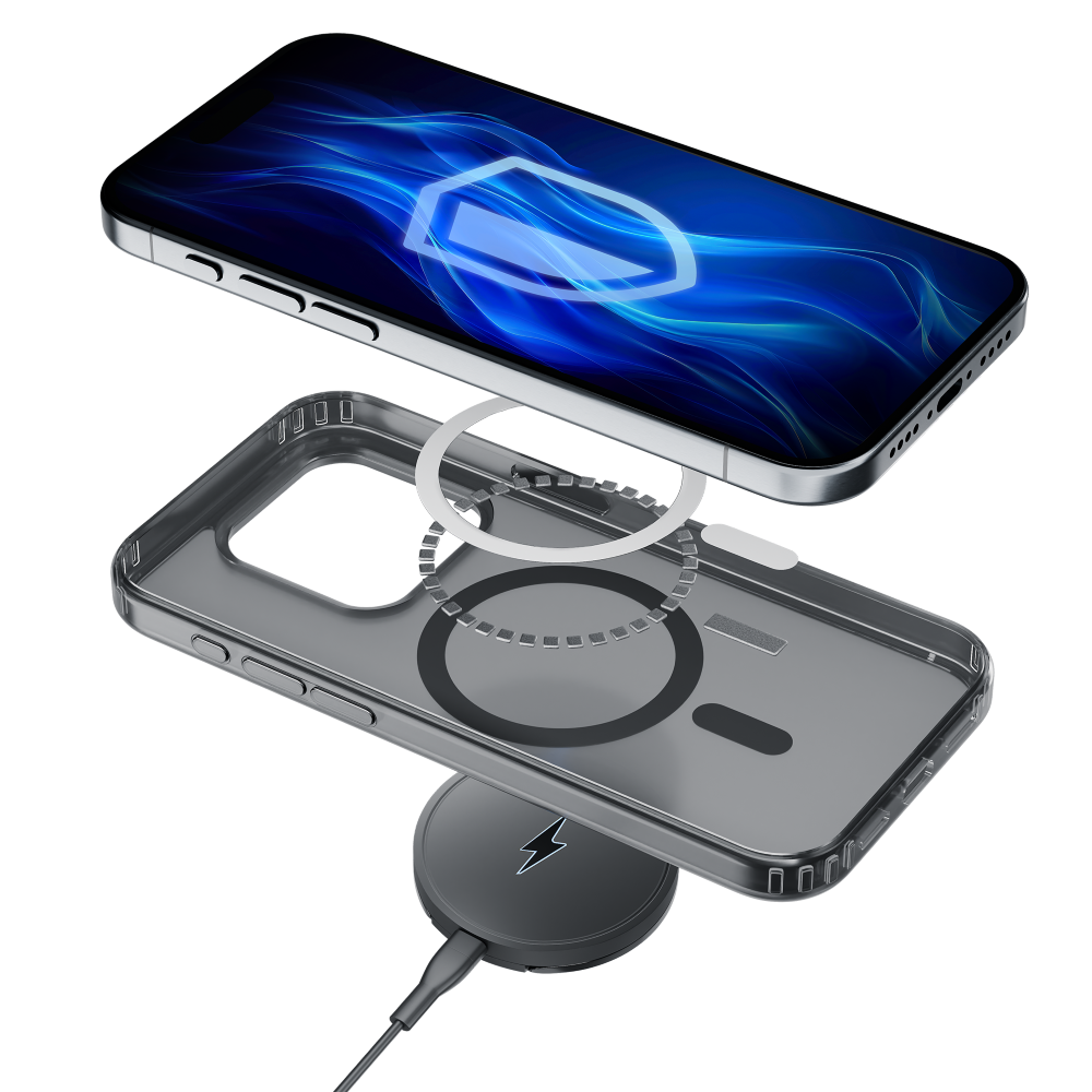 Dėklas 3MK Frosty MagCase iPhone 16 mėlynas aprašymas - Prekės nuotrauka