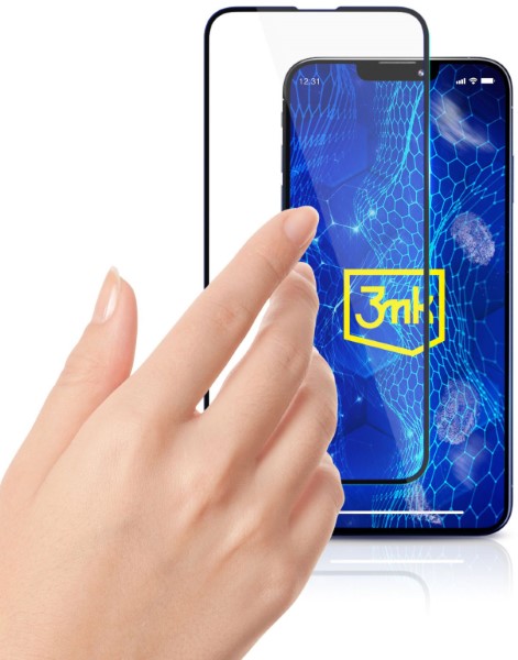 3MK HardGlass Max Lite tempered glass for Samsung Galaxy S25 Edge juodas aprašymas - Prekės nuotrauka