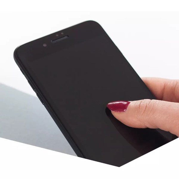3MK HardGlass Max Privacy iPhone 15 Plus 6.7″ juodas, viso ekrano stiklas aprašymas - Prekės nuotrauka