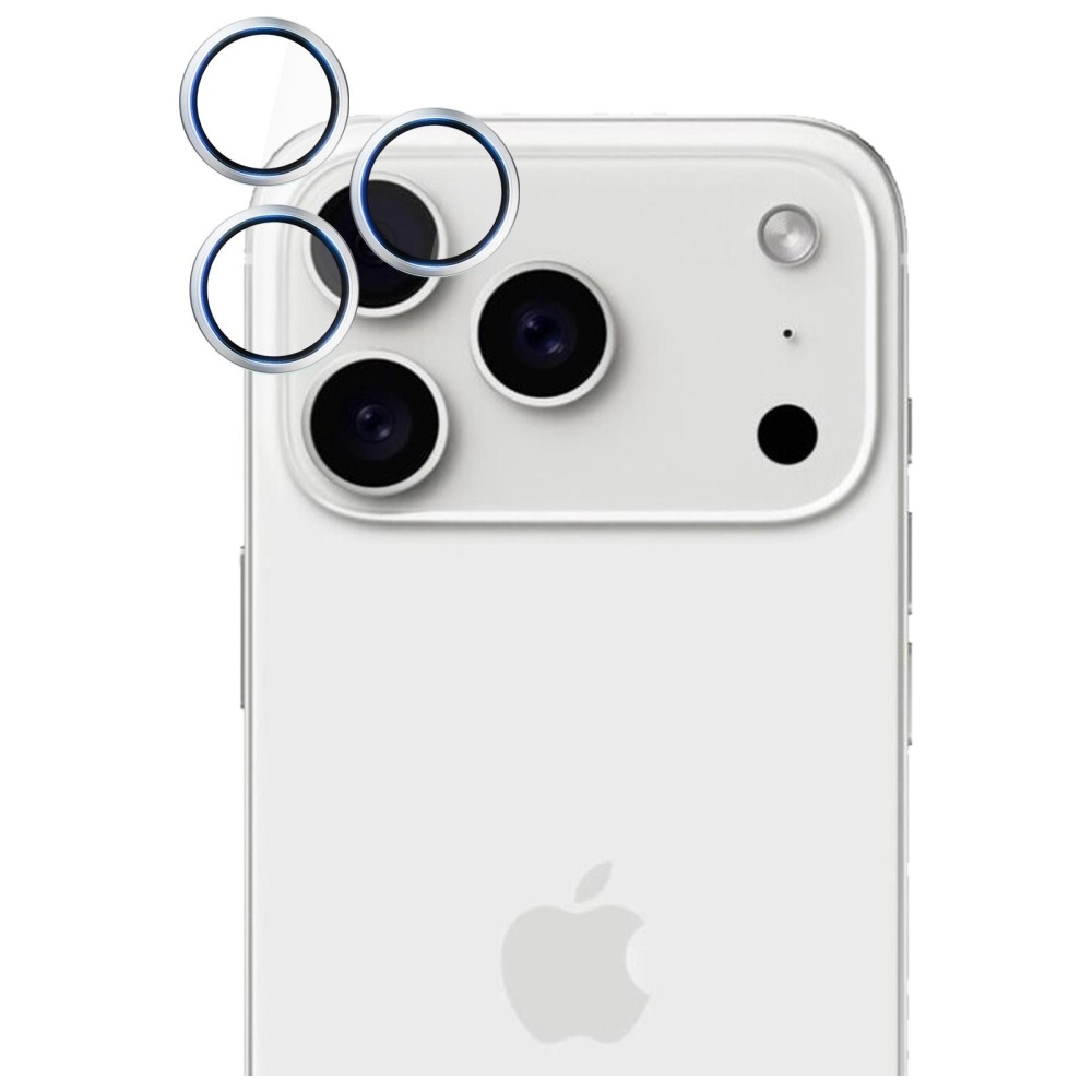 3Mk apsauga 3mk HARDY objektyvo apsaugos Pro objektyvo stiklas iPhone 17 Pro / 17 Pro Max - sidabrinis aprašymas - Prekės nuotrauka 3Mk apsauga 3mk HARDY objektyvo apsaugos Pro objektyvo stiklas iPhone 17 Pro / 17 Pro Max - sidabrinis aprašymas - Prekės nuotrauka