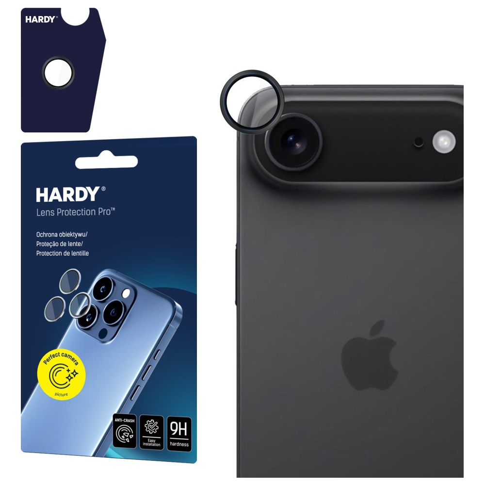 3Mk apsauga 3mk HARDY objektyvo apsauga „iPhone 17 Air“ - Juodas aprašymas - Prekės nuotrauka 3Mk apsauga 3mk HARDY objektyvo apsauga „iPhone 17 Air“ - Juodas aprašymas - Prekės nuotrauka