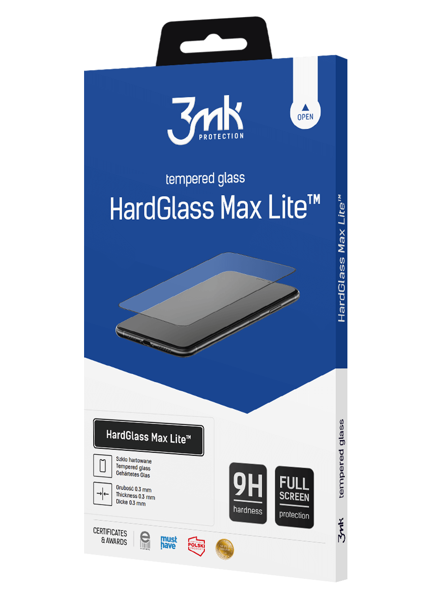 3MK HG Max Lite Xiaomi Redmi Note 11T 5G juodas, FullScreen stiklas aprašymas - Prekės nuotrauka