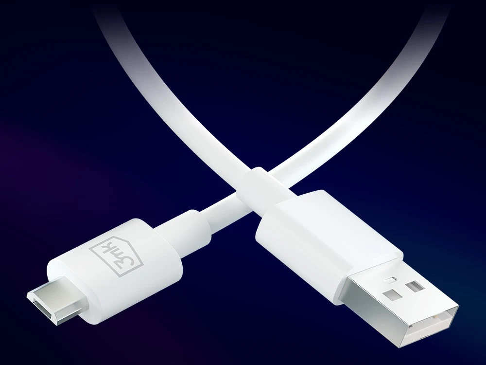3MK Hyper kabelis USB-A - Micro USB1.2m 5V 2,4A baltos spalvos aprašymas - Prekės nuotrauka 3MK Hyper kabelis USB-A - Micro USB1.2m 5V 2,4A baltos spalvos aprašymas - Prekės nuotrauka