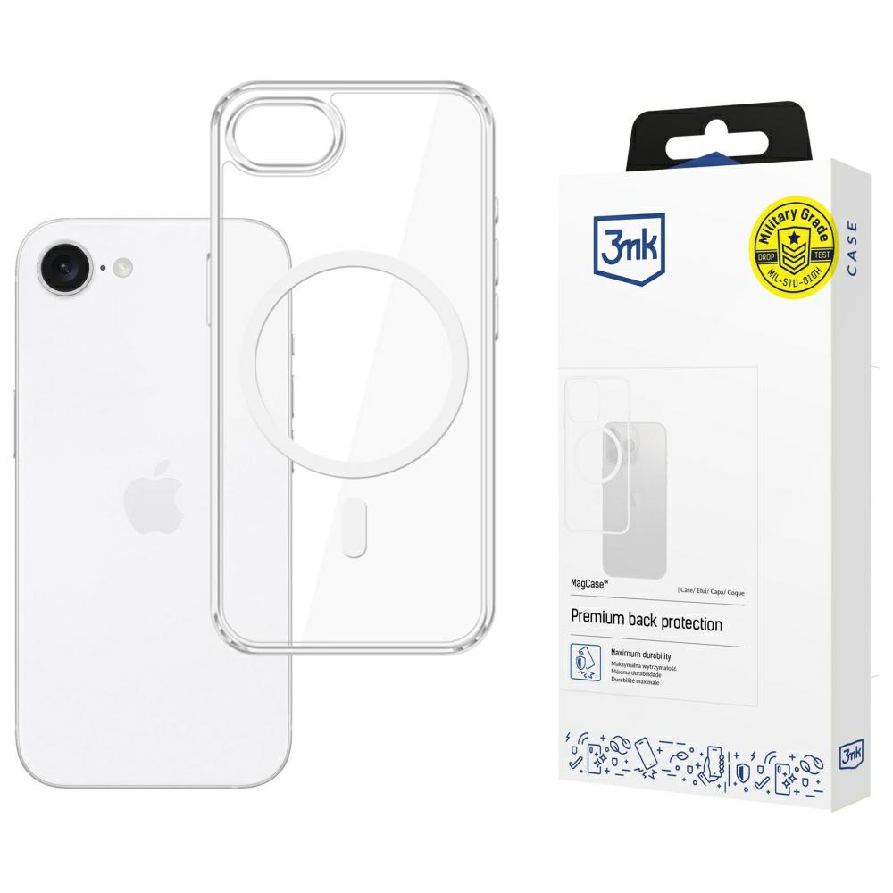 3MK MagDėklas Dėklas Apple iPhone 16E / 17e aprašymas - Prekės nuotrauka 3MK MagDėklas Dėklas Apple iPhone 16E / 17e aprašymas - Prekės nuotrauka