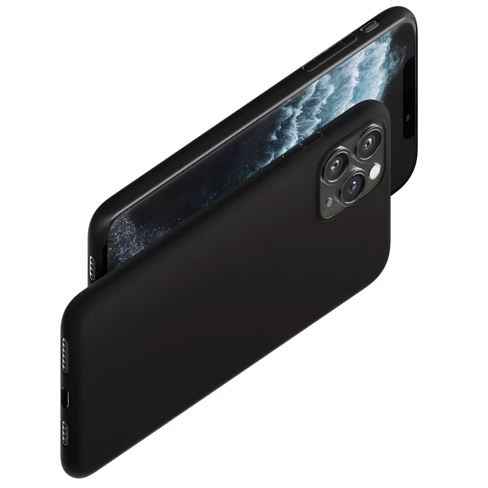 3MK matinis dėklas Motorola Moto G35 5G juodos spalvos aprašymas - Prekės nuotrauka