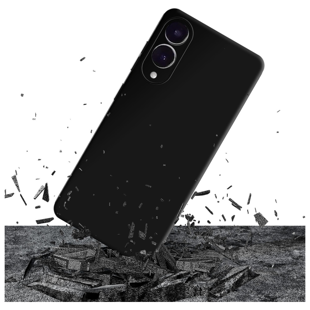 Dėklas 3MK Matt Case Pro Samsung Galaxy S25 Edge juodos spalvos aprašymas - Prekės nuotrauka