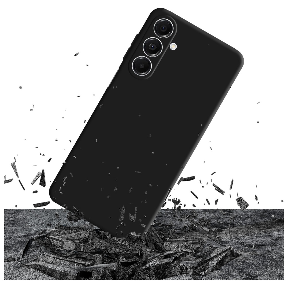 3MK Matt Dėklas Pro dėklas, skirtas Samsung Galaxy A17 5G, juodos spalvos aprašymas - Prekės nuotrauka