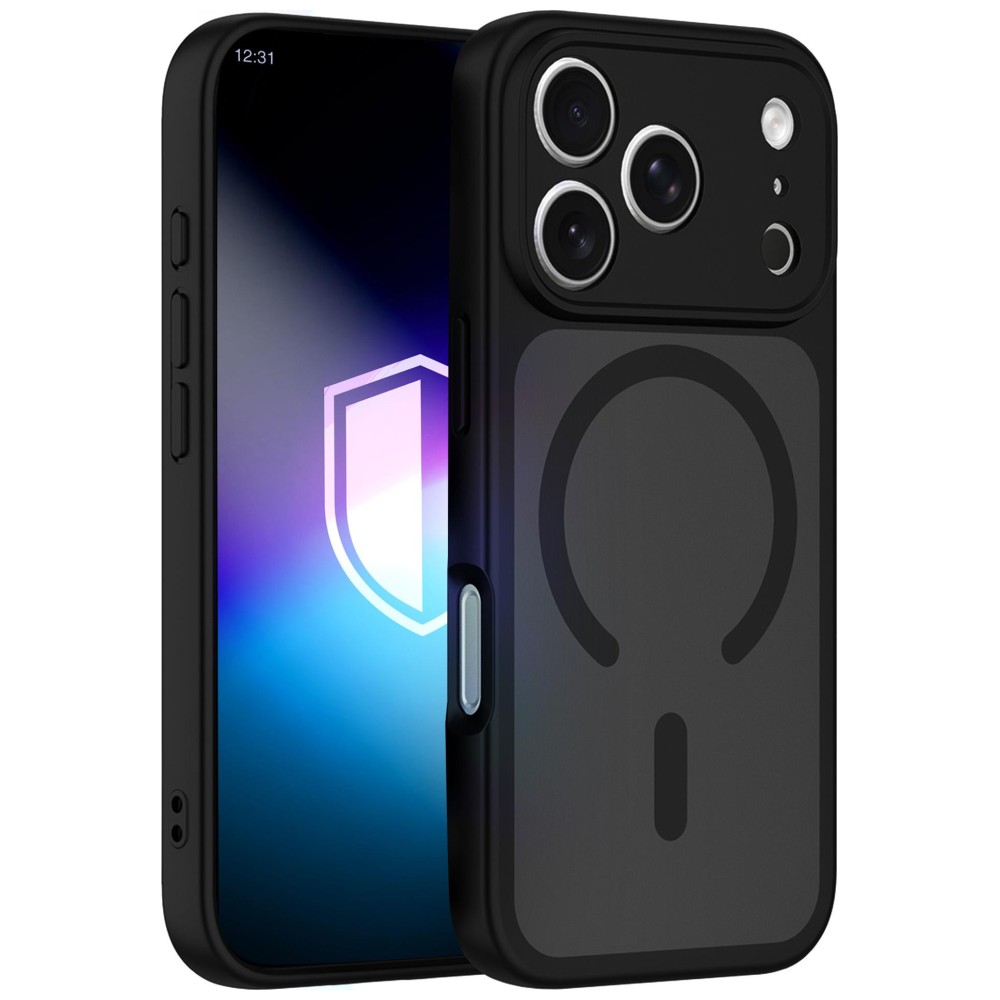 3MK Misty MagDėklas iPhone 17 Pro, juodos spalvos aprašymas - Prekės nuotrauka