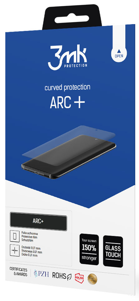 3MK Plėvelė ARC+ FS Samsung Galaxy S23+ S916 Plėvelė Fullscreen aprašymas - Prekės nuotrauka
