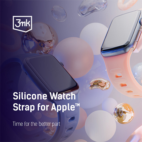 3MK Silicone Watch apyrankė latte, skirta Watch 38/40/41mm aprašymas - Prekės nuotrauka