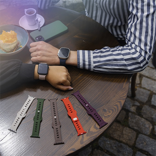 3MK Silicone Watch apyrankė latte, skirta Watch 38/40/41mm aprašymas - Prekės nuotrauka