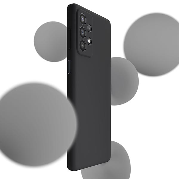 3MK silikoninis dėklas Samsung Galaxy A14 4G A145 juodos spalvos aprašymas - Prekės nuotrauka