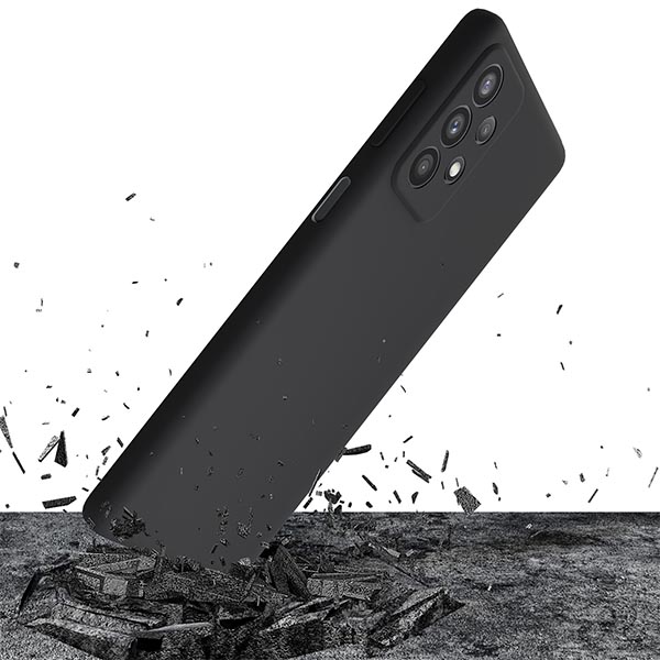 3MK silikoninis dėklas Samsung Galaxy A14 4G A145 juodos spalvos aprašymas - Prekės nuotrauka