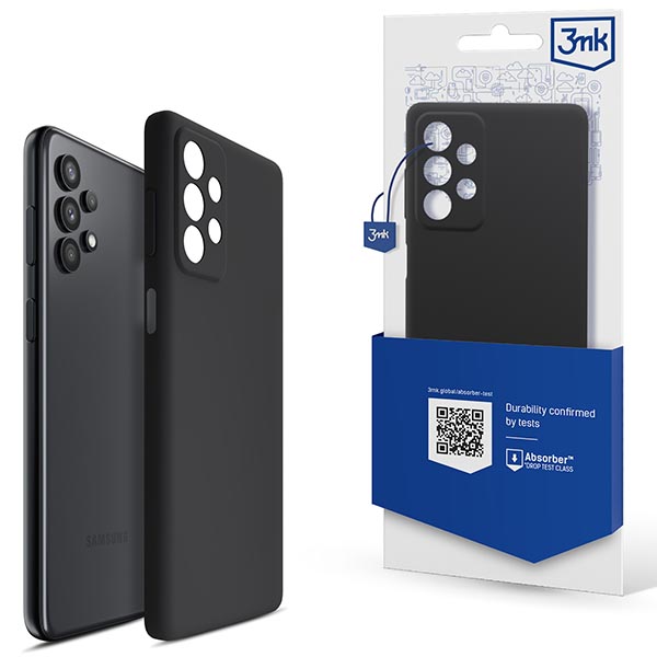 3MK silikoninis dėklas Samsung Galaxy A24 4G A245 juodos spalvos aprašymas - Prekės nuotrauka