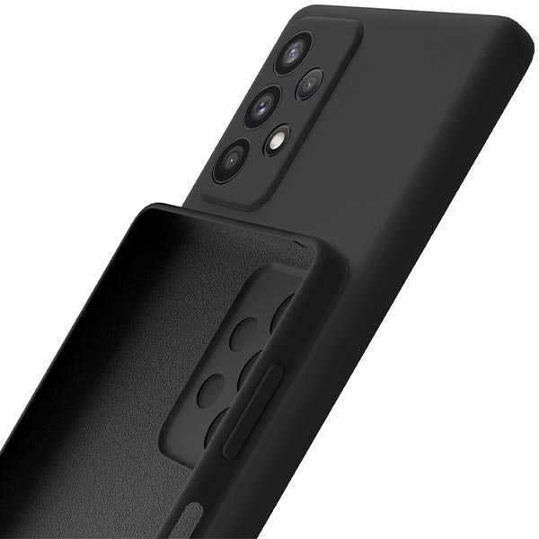 3MK silikoninis dėklas Samsung Galaxy A24 4G A245 juodos spalvos aprašymas - Prekės nuotrauka