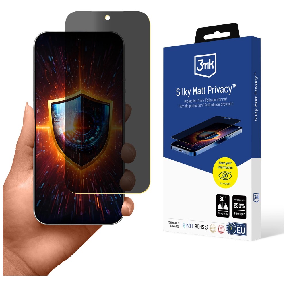 3MK Silky Matt Privacy ekrano apsauga, skirta Xiaomi 17 Ultra aprašymas - Prekės nuotrauka
