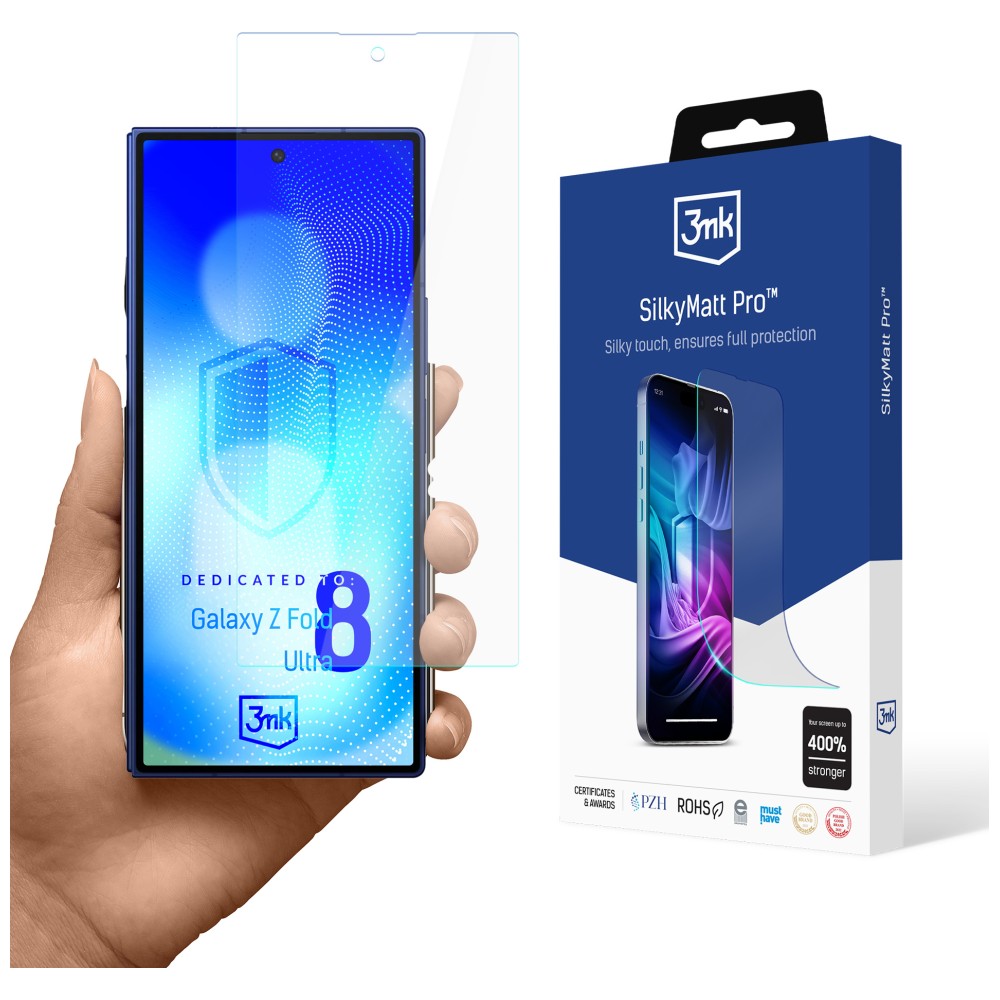 3MK Silky Matt Pro Matte Protective Film for Samsung Galaxy Z Fold 8 Ultra aprašymas - Prekės nuotrauka